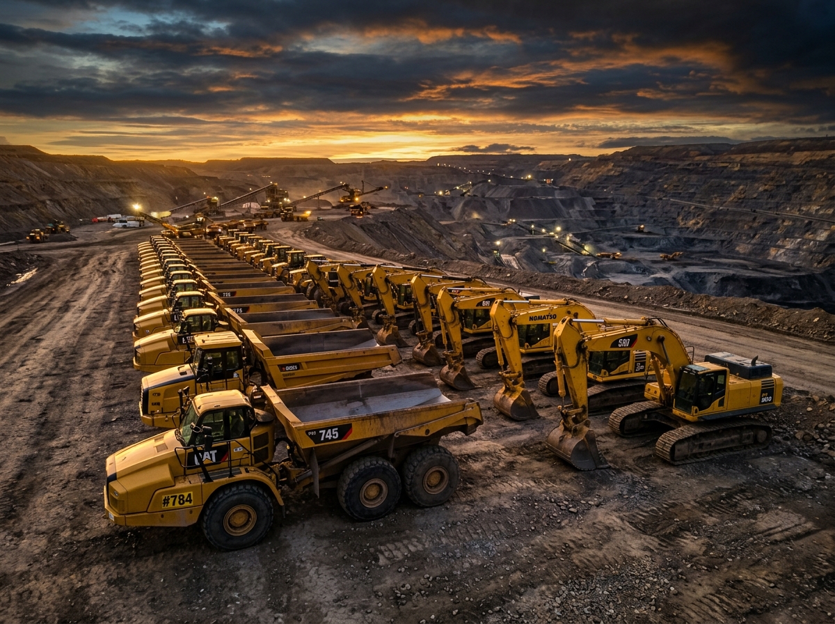 Heavy equipment and machinery fleet