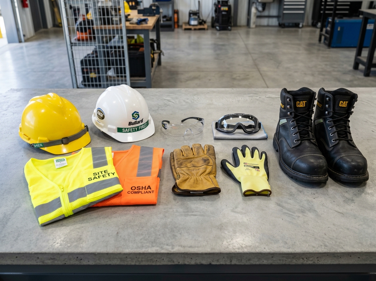 PPE and workplace safety gear